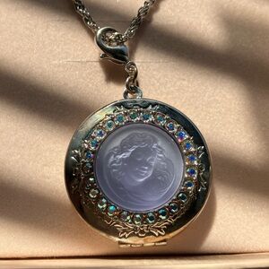 Kirks Folly Love Never Dies Locket Necklace